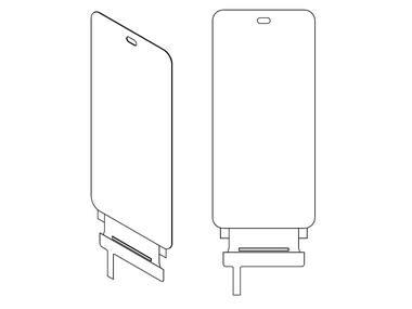 LG Display just patented a full-screen display module with a hole cut out for the camera and earpiece