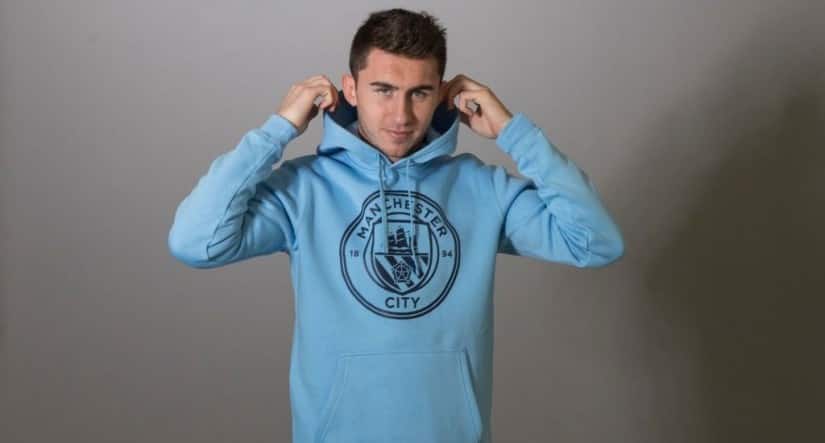 Manchester City signed 23-year-old French centre-half Aymeric Laporte from Athletic Bilbao. Image courtesy: Twitter/@ManCity 