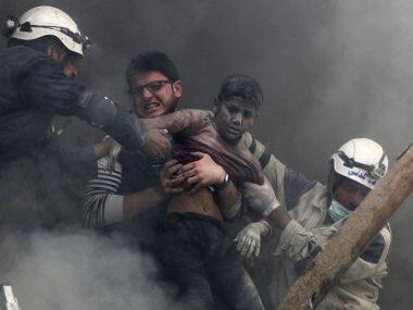 Oscar-nominated Syrian documentary Last Men in Aleppo screened in rebel-held Idlib