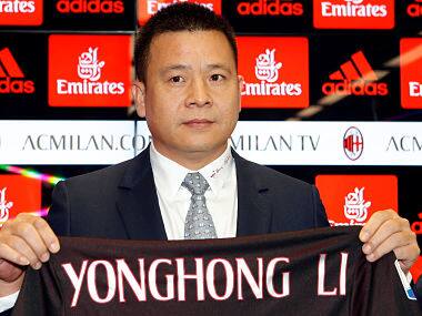 Serie A: AC Milan owner Li Yonghong dismisses reports about bankruptcy, calls it 'fake news'