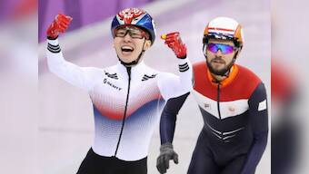 Winter Olympics 2018: Lim Hyojun wins gold in short track speed skating to give South Korea its first medal