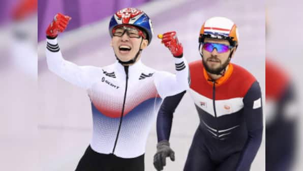 Winter Olympics 2018: Lim Hyojun wins gold in short track speed skating to give South Korea its first medal