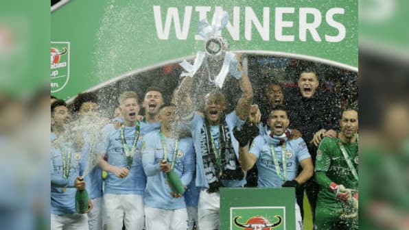 League Cup: Manchester City dominate Arsenal in final to claim first silverware of Pep Guardiola era
