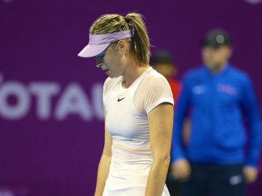 Qatar Open: Maria Sharapova crashes out in first round, Agnieszka Radwanska wins on her 10th match point Qatar Open: Maria Sharapova crashes out in first round, Agnieszka Radwanska wins on her 10th match point