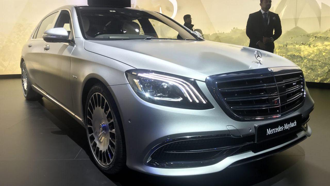 Auto Expo 2018: Mercedes Benz launches flagship Maybach S650 at a ...