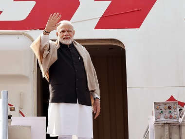 Narendra Modi arrives in Ramallah on historic visit to Palestine, to discuss ways of enhancing bilateral ties with Mahmoud Abbas Narendra Modi arrives in Ramallah on historic visit to Palestine, to discuss ways of enhancing bilateral ties with Mahmoud Abbas