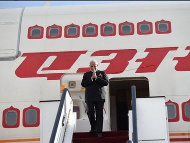 Narendra Modi started his three-nation tour on Friday. Twitter @NarendraModi
