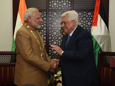 India, Palestine sign six MoUs on education, health during Narendra Modi's visit to Ramallah India, Palestine sign six MoUs on education, health during Narendra Modi's visit to Ramallah