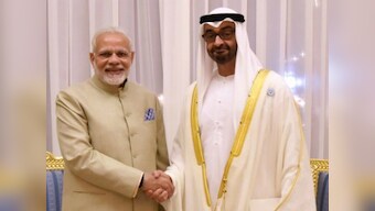 Narendra Modi meets Abu Dhabi crown prince Mohamed bin Zayed, signs five deals in energy, railways and financial sectors