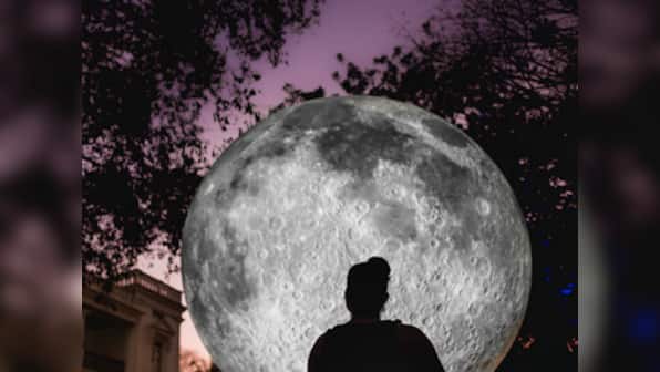 Museum of the Moon: Giant 23-ft Moon replica is being showcased in Victoria Memorial gardens in Kolkata this weekend