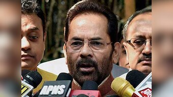 Mukhtar Abbas Naqvi hits out at Opposition, says some 'professional provokers' rubbing salt in wounds of Delhi riots' victims