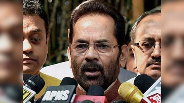 Mukhtar Abbas Naqvi hits out at Opposition, says some 'professional provokers' rubbing salt in wounds of Delhi riots' victims