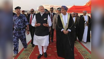 Narendra Modi arrives in Oman on last leg of West Asia visit, to hold talks with Sultan Qaboos bin Said