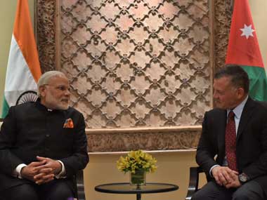 Jordan King Abdullah addresses conference with Narendra Modi, says global terror war not against any religion Jordan King Abdullah addresses conference with Narendra Modi, says global terror war not against any religion