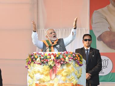 Narendra Modi in Tripura: BJP catches notice in Left bastion as PM flays govt for slowing down development Narendra Modi in Tripura: BJP catches notice in Left bastion as PM flays govt for slowing down development
