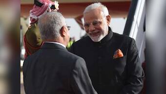 Narendra Modi arrives in Jordan on first leg of three-nation West Asia visit, to meet its leader King Abdullah II
