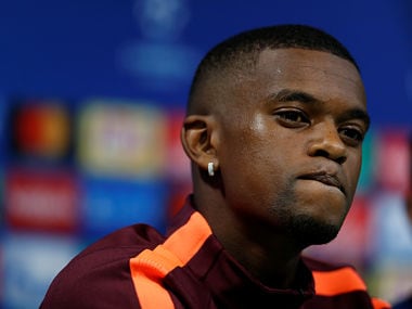 File image of Barcelona's Nelson Semedo. Reuters
