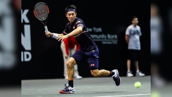New York Open: Kei Nishikori makes winning return to ATP tour from injury; Steve Johnson knocked out