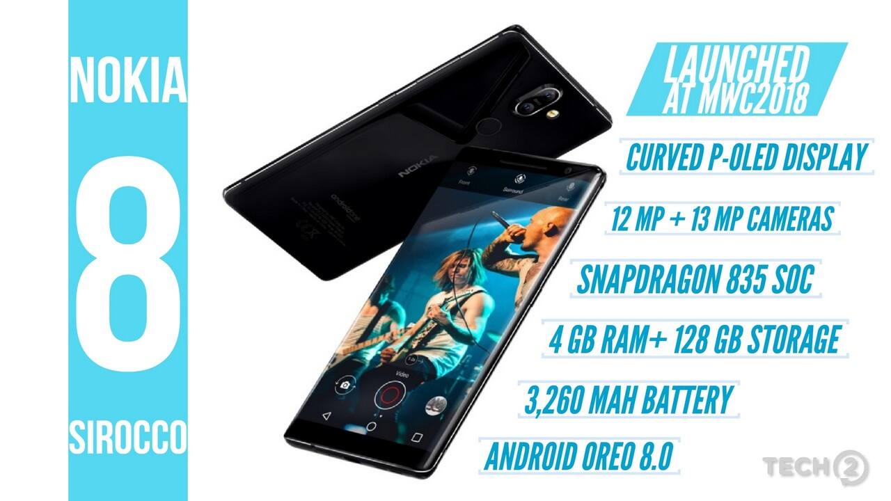 High on nostalgia at MWC 2018: The curved glass Nokia 8 Sirocco is a ...
