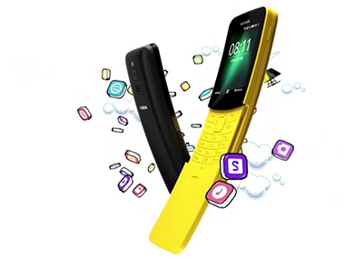 The iconic Nokia 8110 slider phone is reborn as HMD Global unveils 4G VoLTE-enabled successor at MWC 2018 The iconic Nokia 8110 slider phone is reborn as HMD Global unveils 4G VoLTE-enabled successor at MWC 2018