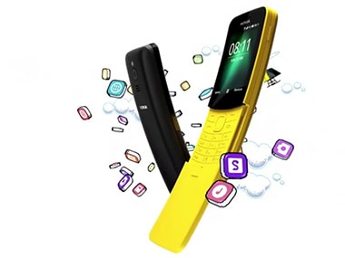 Nokia launches the retro slider 8110 alongside flagship Nokia 8 Sirocco covering all possible price segments at MWC 2018