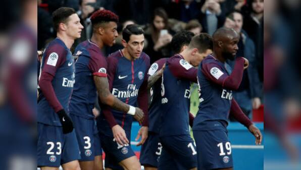Ligue 1: Paris-Saint Germain bounce back in style after Champions League defeat; Saint-Etienne beat Angers