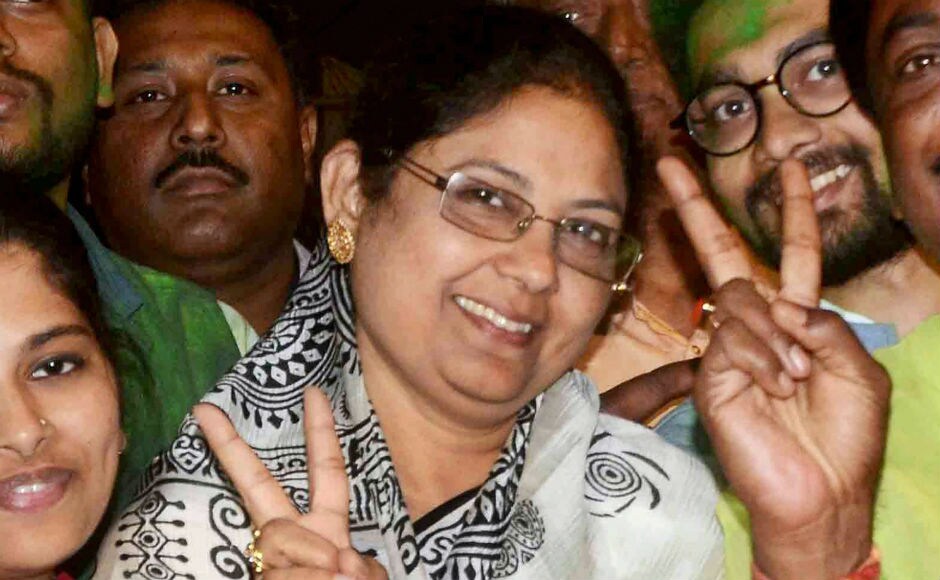 TMC's candidate Sajda Ahmed received a record 7,67,219 votes and won by four lakh votes. Sajda is the wife of TMC MP Sultan Ahmed, whose death necessitated the bypoll. PTI TMC's candidate Sajda Ahmed received a record 7,67,219 votes and won by four lakh votes. Sajda is the wife of TMC MP Sultan Ahmed, whose death necessitated the bypoll. PTI