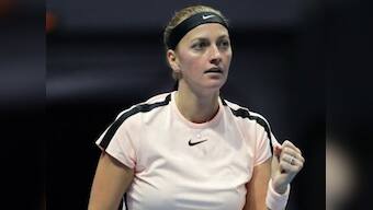 Saint Petersburg Open: Defending champion Petra Kvitova outguns Victoria Azarenka in straight sets to reach quarter-finals