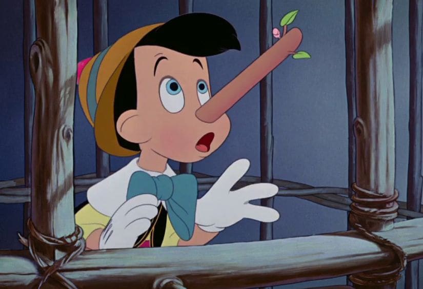 A still from DIsney's Pinocchio