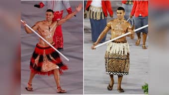 Winter Olympics 2018: Tonga's Pita Taufatofua repeats Rio Olympics topless act at Pyeongchang opening ceremony