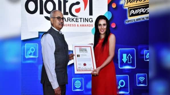Firstpost's Priyanka Sehgal wins Smartest Digital Marketing Leader award