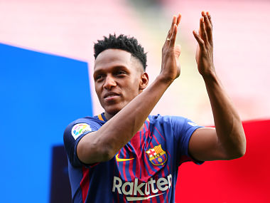 Copa del Rey: Barcelona's Yerry Mina set to make debut in place of injured Gerard Pique in semis clash against Valencia Copa del Rey: Barcelona's Yerry Mina set to make debut in place of injured Gerard Pique in semis clash against Valencia