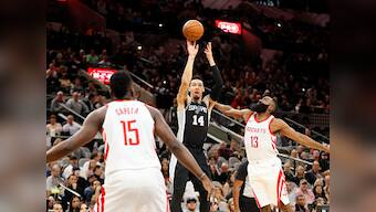 NBA: LaMarcus Aldridge, Danny Green shine as Spurs down Cavaliers; James Harden leads Rockets to victory