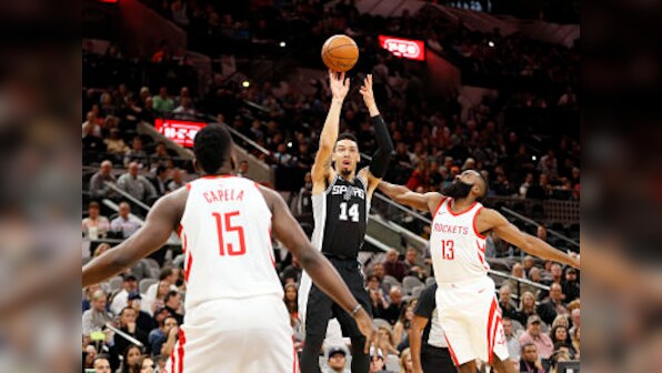 NBA: LaMarcus Aldridge, Danny Green shine as Spurs down Cavaliers; James Harden leads Rockets to victory