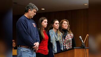 Larry Nassar's hearing halted after father of three victims lunges at disgraced former USA Gymnastics doctor