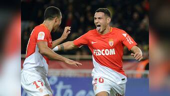 Ligue 1: Rony Lopes nets dramatic late winner to help 10-men Monaco to comeback victory over Lyon