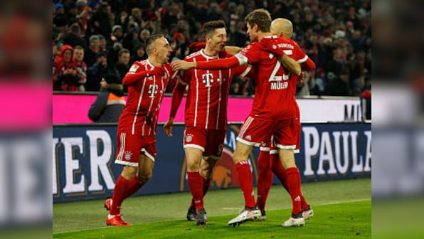 Bundesliga: Bayern Munich extend lead at top with narrow win over Schalke; Borussia Dortmund ease past Hamburg