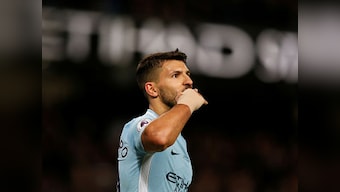 Premier League: 'Authentic legend' Sergio Aguero nets four goals as Manchester City thrash Leicester; Spurs rise to third
