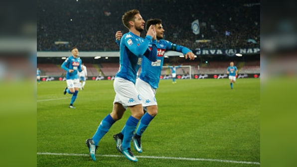 Serie A: Napoli reclaim top spot with comeback victory over Lazio; AC Milan crush SPAL 4-0