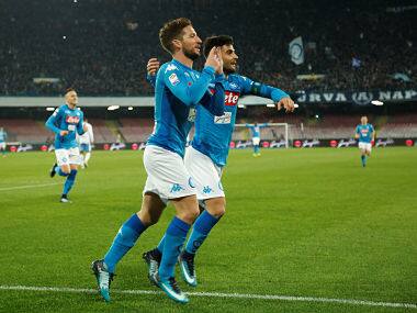 Serie A: Napoli reclaim top spot with comeback victory over Lazio; AC Milan crush SPAL 4-0