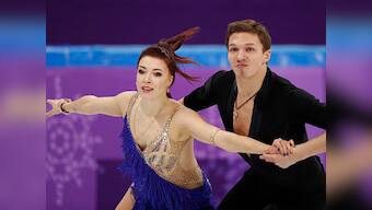 Winter Olympics 2018: Ekaterina Bobrova from Russia pays tribute to plane crash victims after silver medal win