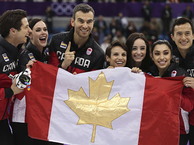 Winter Olympics 2018: Figure skaters Tessa Virtue and Scott Moir inspire Canada to first gold at Pyeongchang Winter Olympics 2018: Figure skaters Tessa Virtue and Scott Moir inspire Canada to first gold at Pyeongchang
