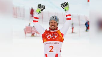 Winter Olympics 2018: Austrian Marcel Hirscher bags gold in alpine combined after stunning slalom run