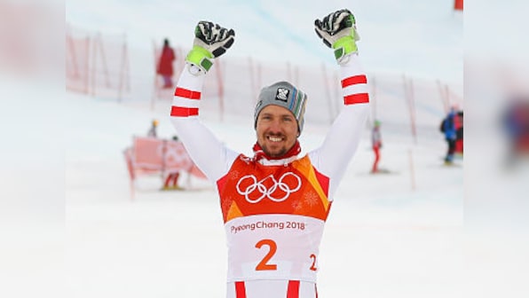 Winter Olympics 2018: Austrian Marcel Hirscher bags gold in alpine combined after stunning slalom run