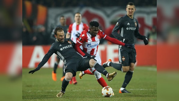 Europa League: Red Star Belgrade play out drab draw against CSKA Moscow in last-32 tie