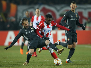Europa League: Red Star Belgrade play out drab draw against CSKA Moscow in last-32 tie Europa League: Red Star Belgrade play out drab draw against CSKA Moscow in last-32 tie
