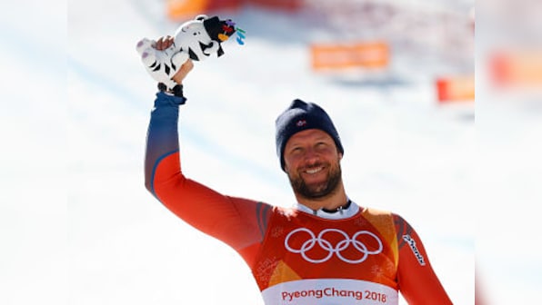 Winter Olympics 2018: Aksel Lund Svindal becomes oldest ever alpine skiing gold medallist after winning downhill title