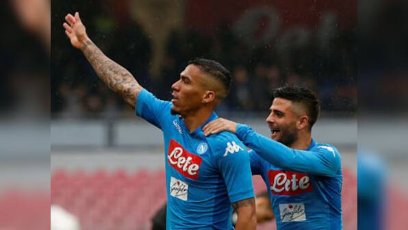 Serie A: Napoli bounce back from European setback with narrow win; Gonzalo Higuain injured in Juventus' derby victory