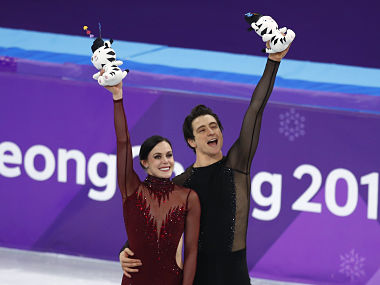 Winter Olympics 2018: Canada's Tessa Virtue and Scott Moir clinch ice dance gold after record-breaking performance Winter Olympics 2018: Canada's Tessa Virtue and Scott Moir clinch ice dance gold after record-breaking performance