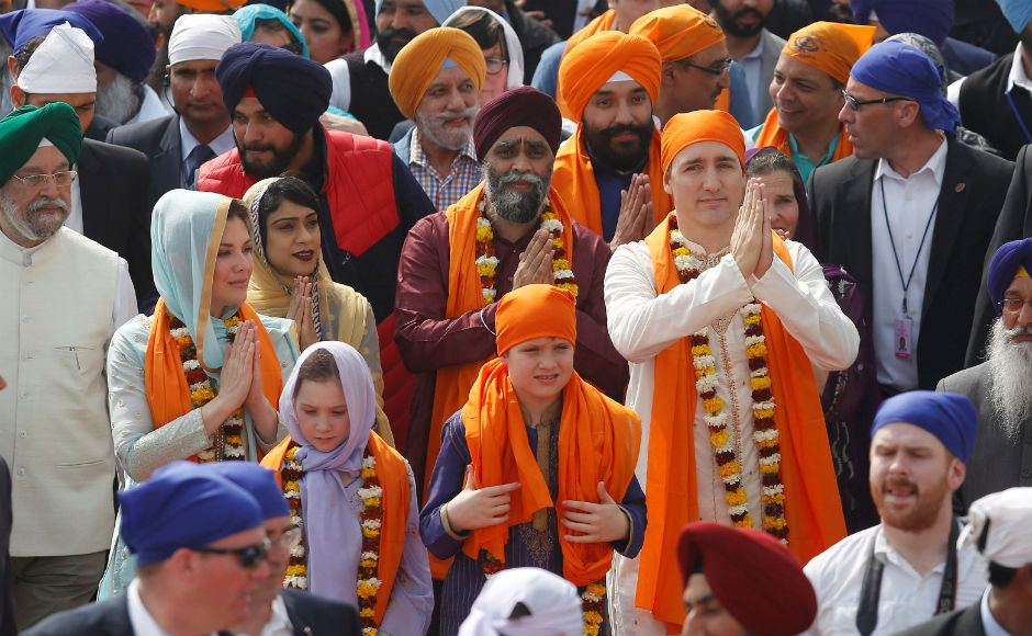 Justin Trudeau in India: Canadian PM meets Punjab CM Amarinder Singh; visits Golden Temple